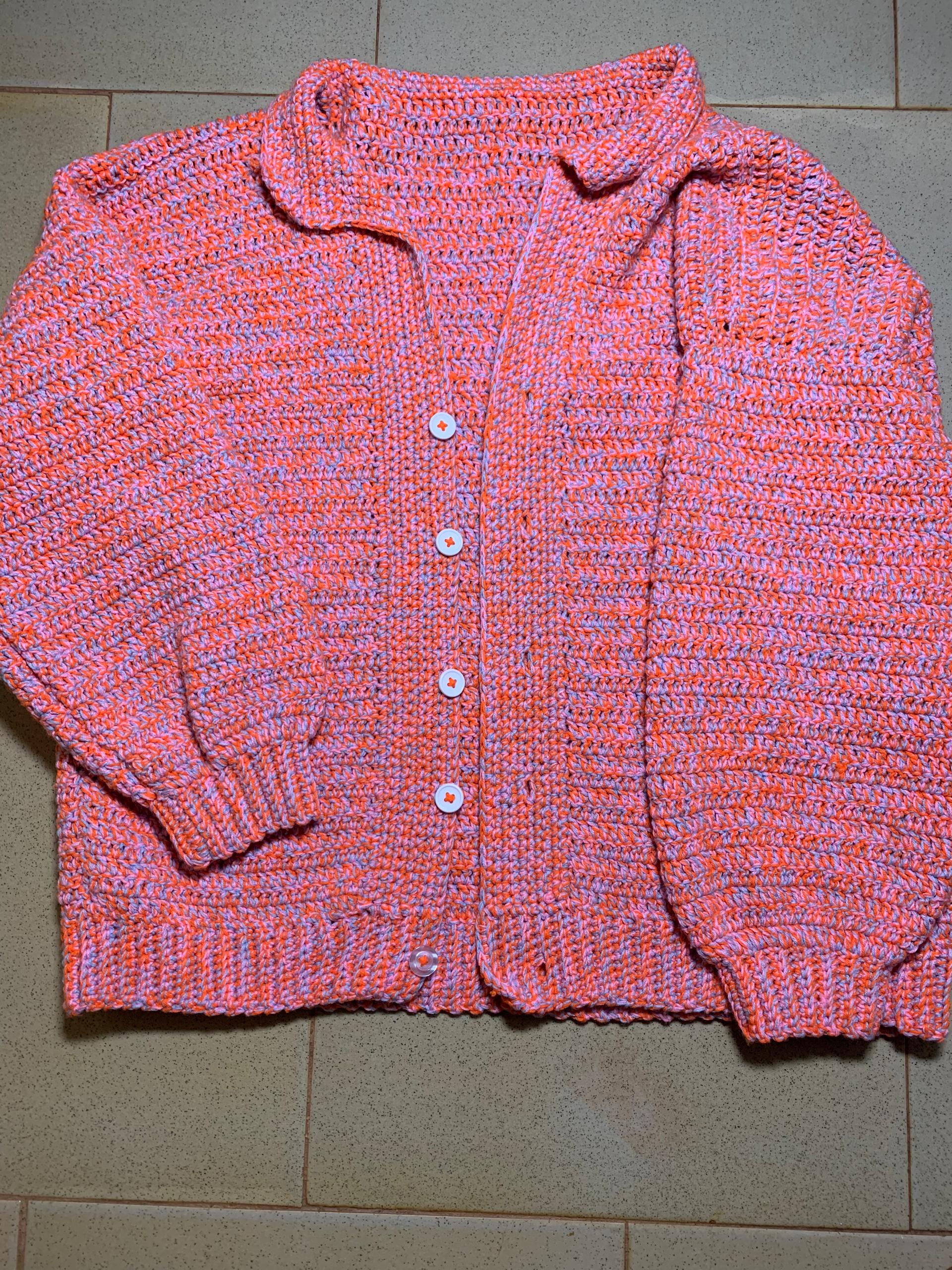 crochet comfort cardigan